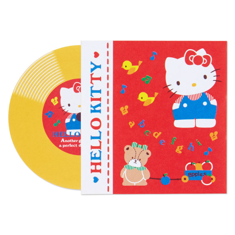 Hello Kitty 黑膠唱片造型Memo