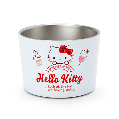 Hello Kitty 鋼膽杯 甜品杯 細