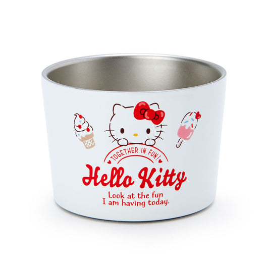 Hello Kitty 鋼膽杯 甜品杯 細