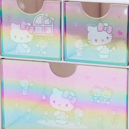 Hello Kitty 幻彩3格櫃桶