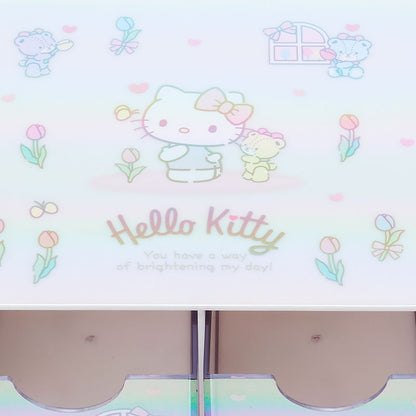 Hello Kitty 幻彩3格櫃桶