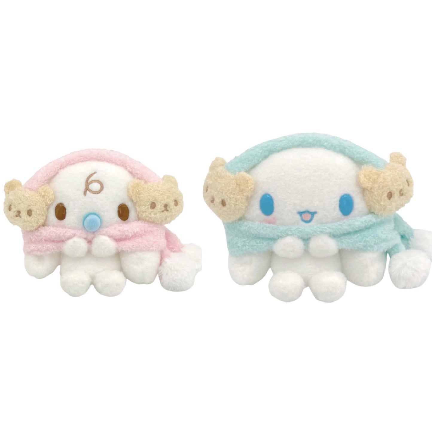 Cinnamoroll & Milk BB 戴耳罩公仔一對