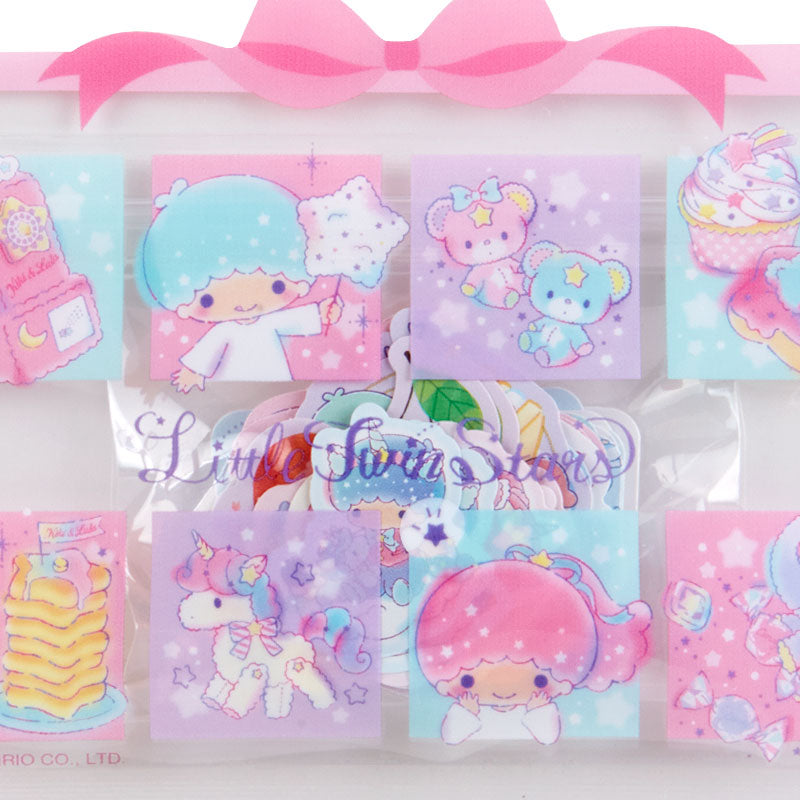 Little Twin Stars 蝴蝶密實袋貼紙