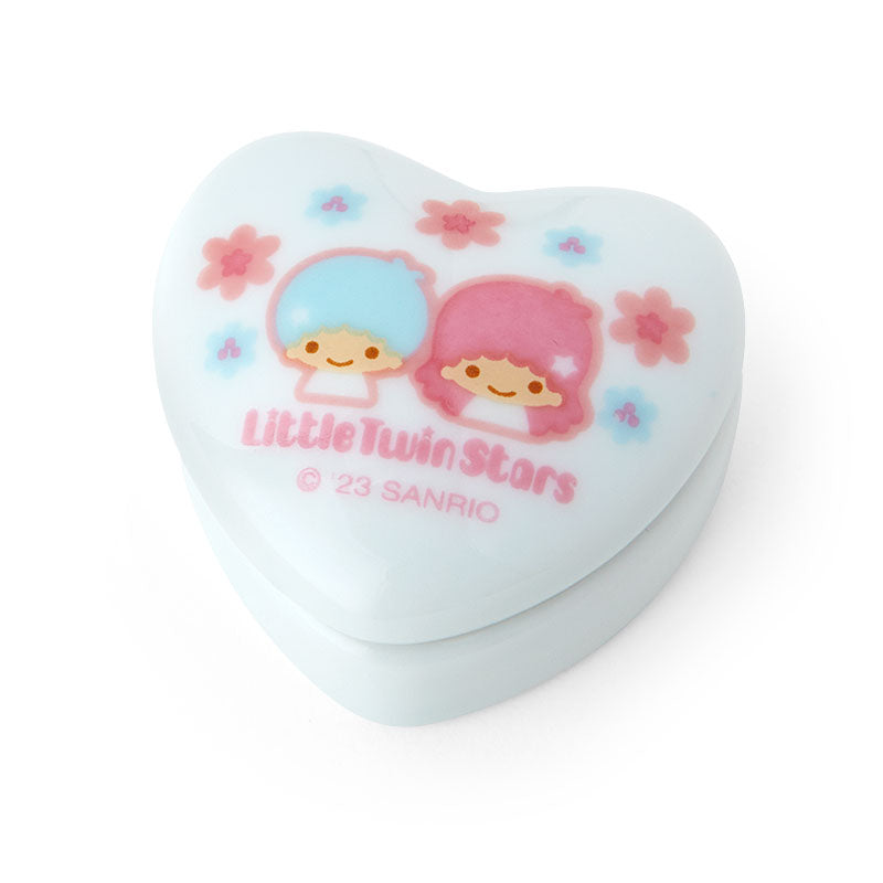 Little Twin Stars 迷你陶瓷茶杯+茶壺+心形盒仔