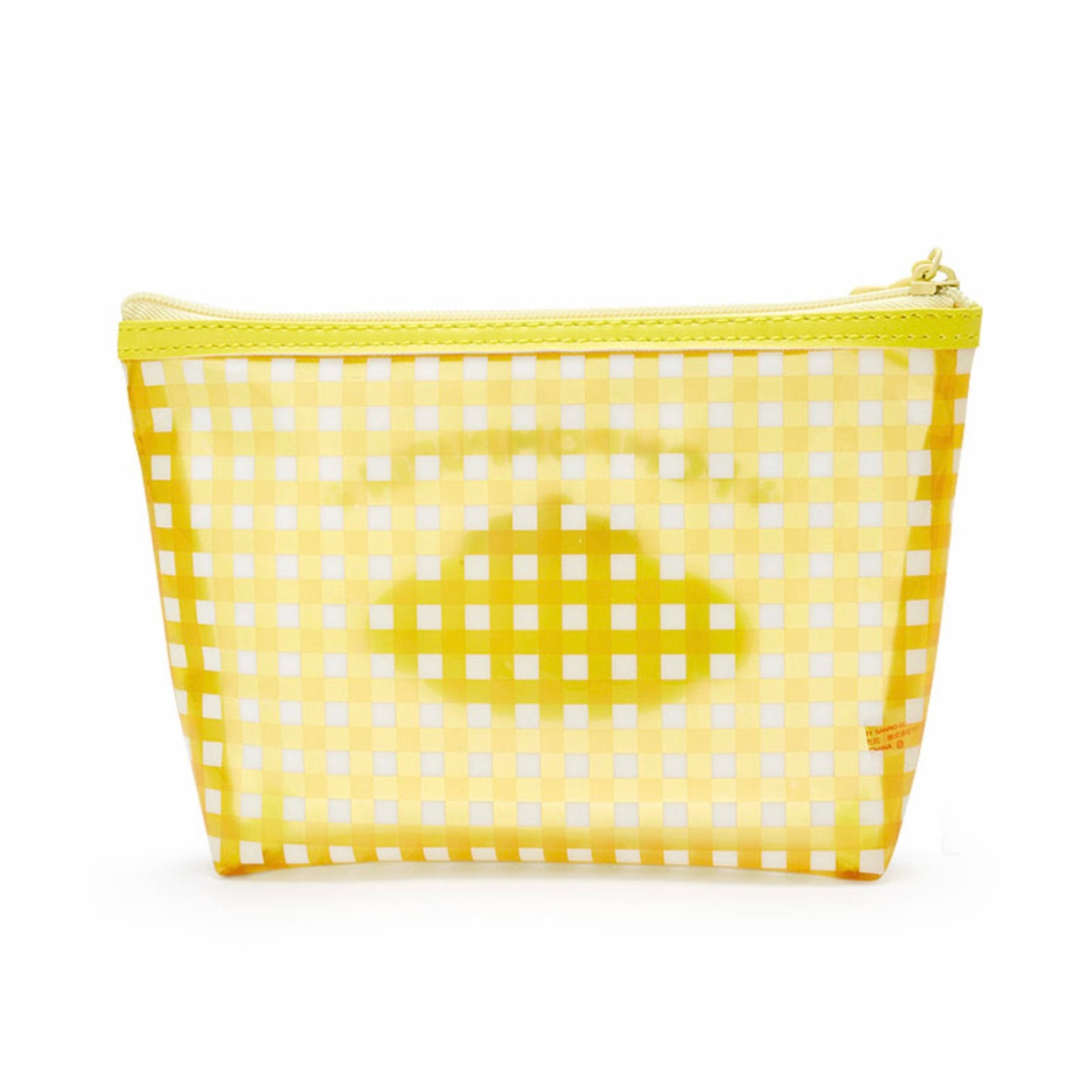 PomPomPurin 透明格仔拉鍊袋