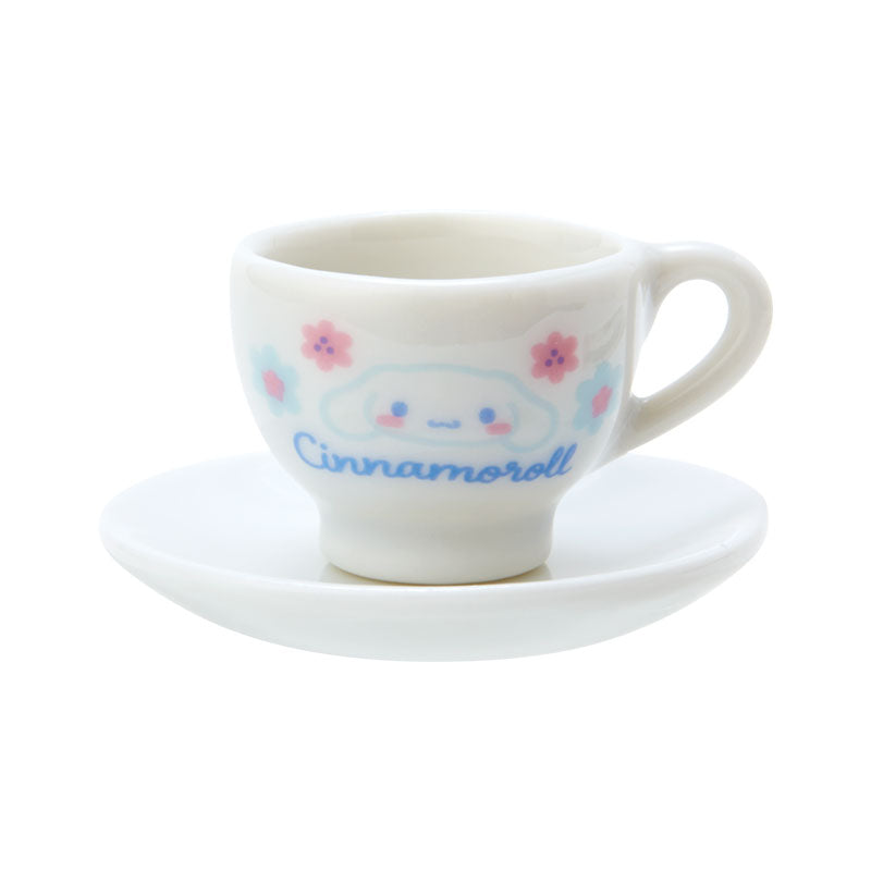 Cinnamoroll 迷你陶瓷茶杯+茶壺+心形盒仔
