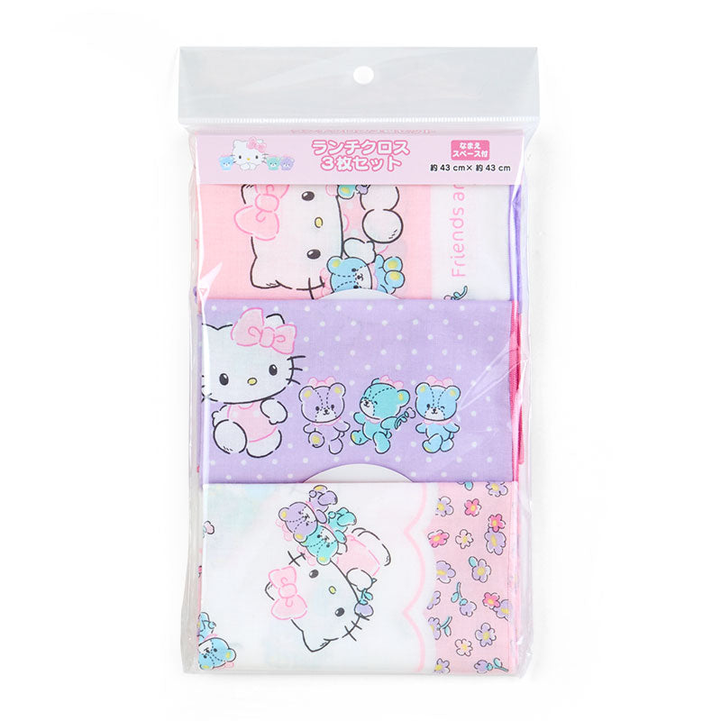 Hello Kitty 3條裝手巾