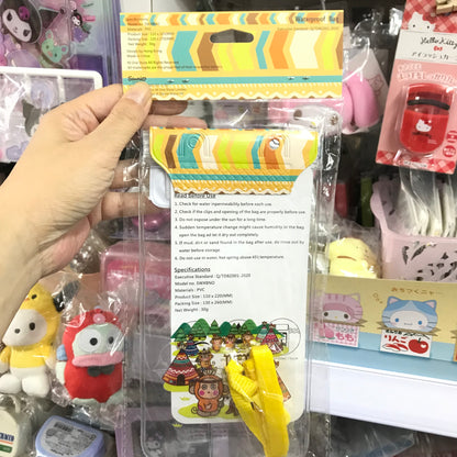 Monkichi 韓式三摺式手機防水袋