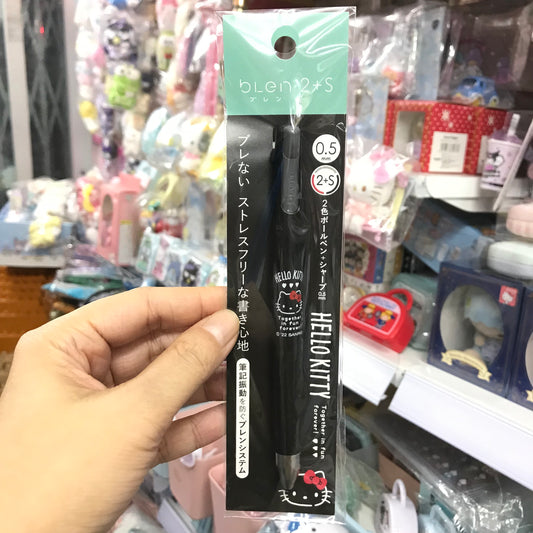 Hello Kitty Zebra 斑馬牌 bLen 2+S 兩用筆