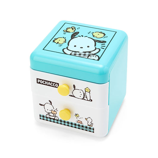 Pochacco 方形兩層小櫃桶