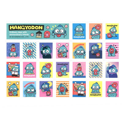Hangyodon 郵票造型貼紙套裝