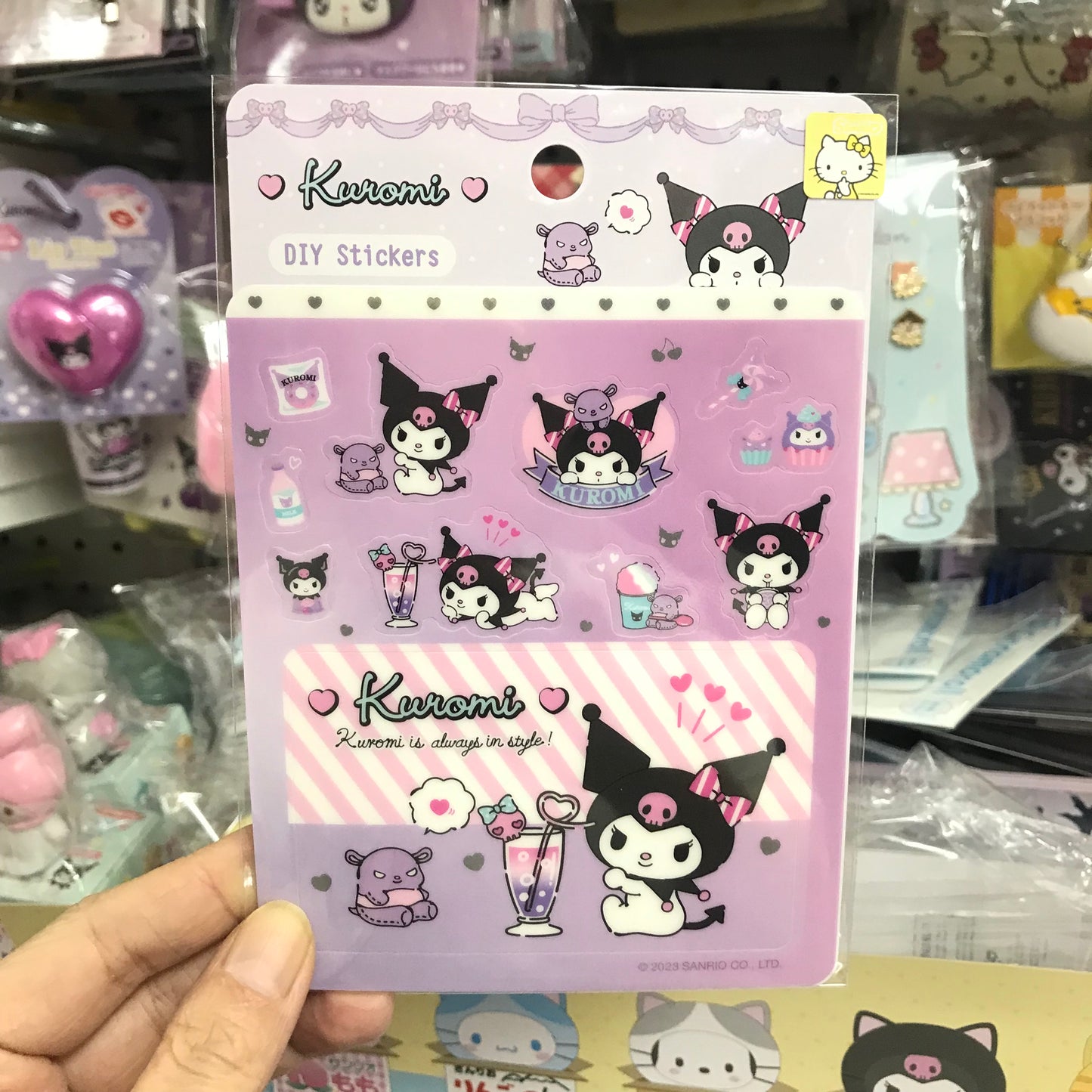 Kuromi DIY貼紙