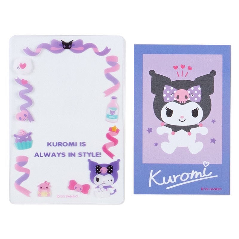 Kuromi 可放相雙拉鍊袋