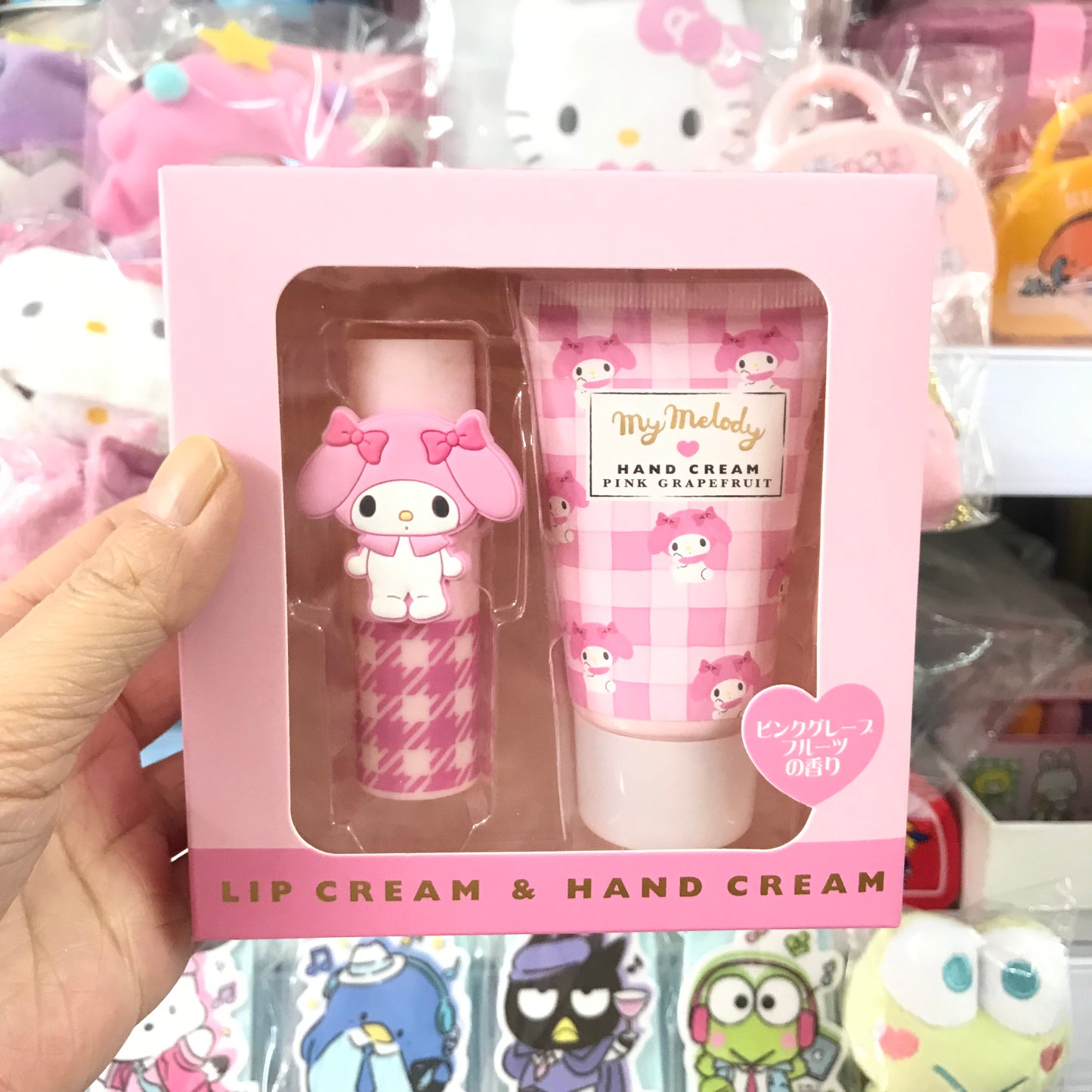 My Melody 潤唇膏+Hand Cream 套裝
