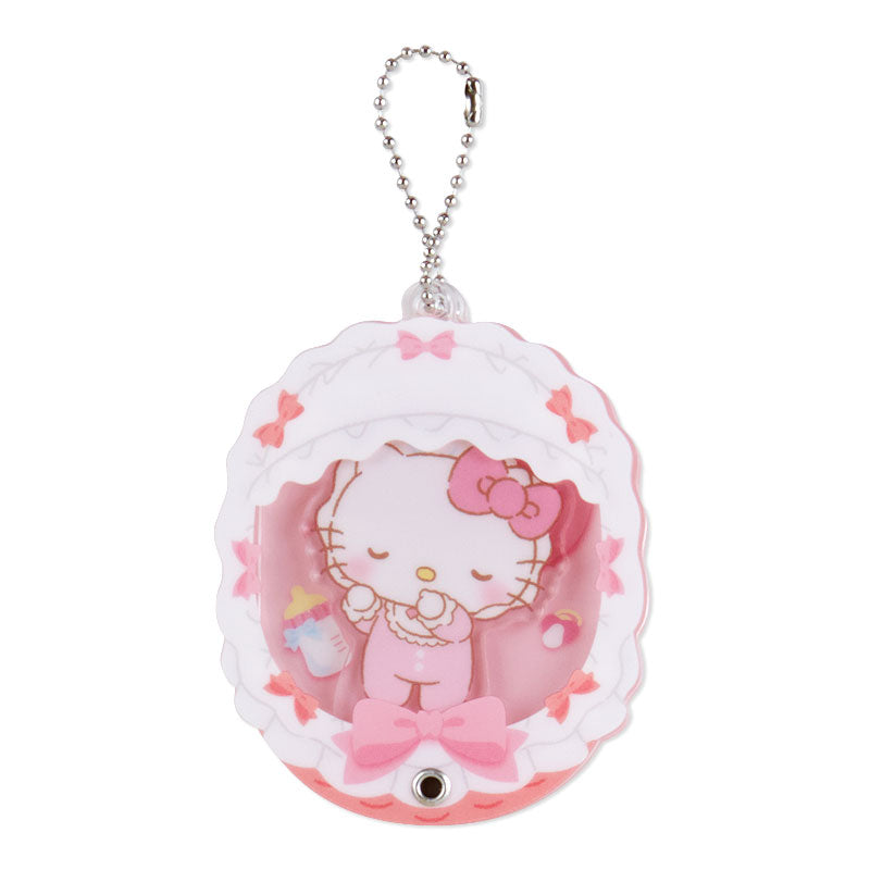Sanrio 膠牌場景掛飾 搖籃天使BB款
