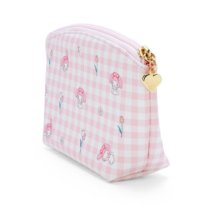 My Melody 格仔皮製拉鍊袋